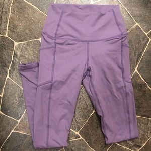 BuffBunny Leggings- Lilac Purple with Pockets!